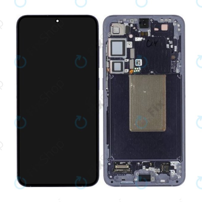 Samsung Galaxy S24 Plus S926B - LCD Displej + Dotykové Sklo + Rám (Cobalt Violet) - GH82-33410C Genuine Service Pack