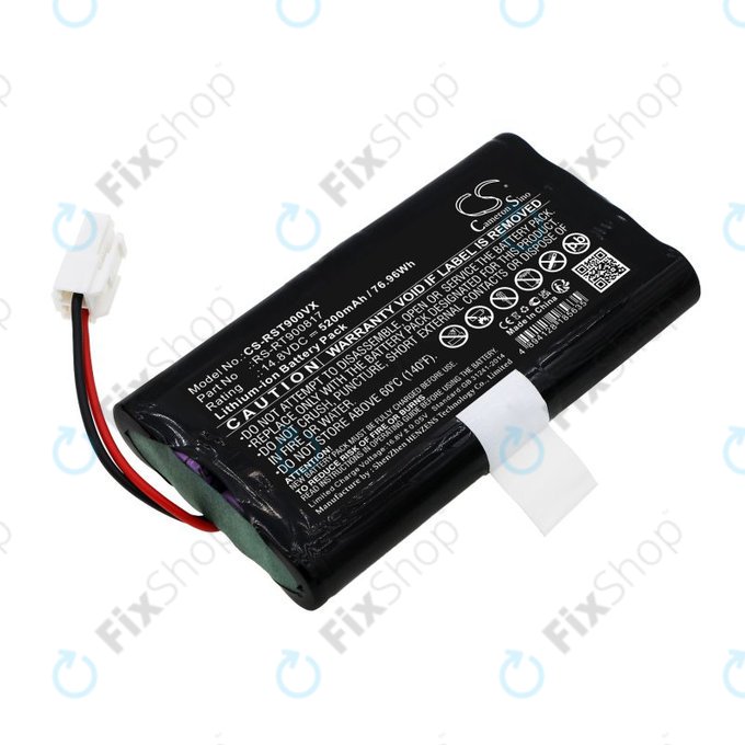 Baterie pro Rowenta Smart Force RR8021WH, 5200mAh, Li-Ion, 14.8V, RS-RT900817, HQ