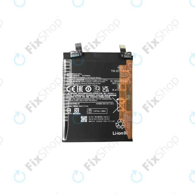Xiaomi Redmi Note 12 Pro+ 5G - Baterie BP4J 5000mAh