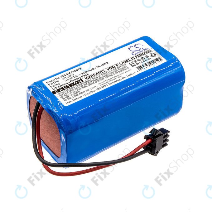 Baterie pro Eufy Robovac 11, Haier TAB T550, Haier TAB560, 2600mAh, Li-ion, 14.8V, FL2600, HQ