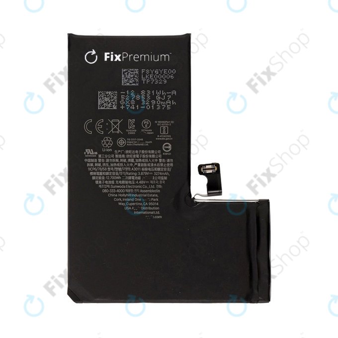 Baterie pro iPhone 15 Pro, 3274mAh, DIAGNOSTIC