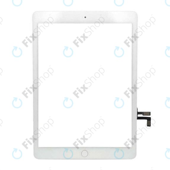 Dotykové sklo s tlačítkem domů pro iPad Air, iPad (5th Gen 2017), White