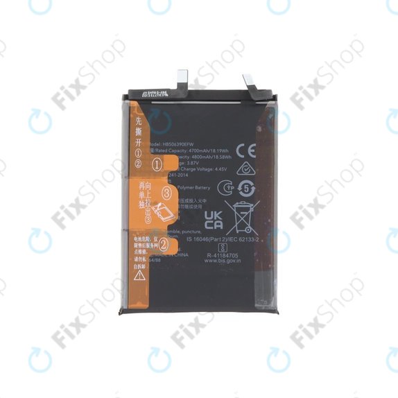 Baterie pro Honor 70, 4800mAh, HB506390EFW