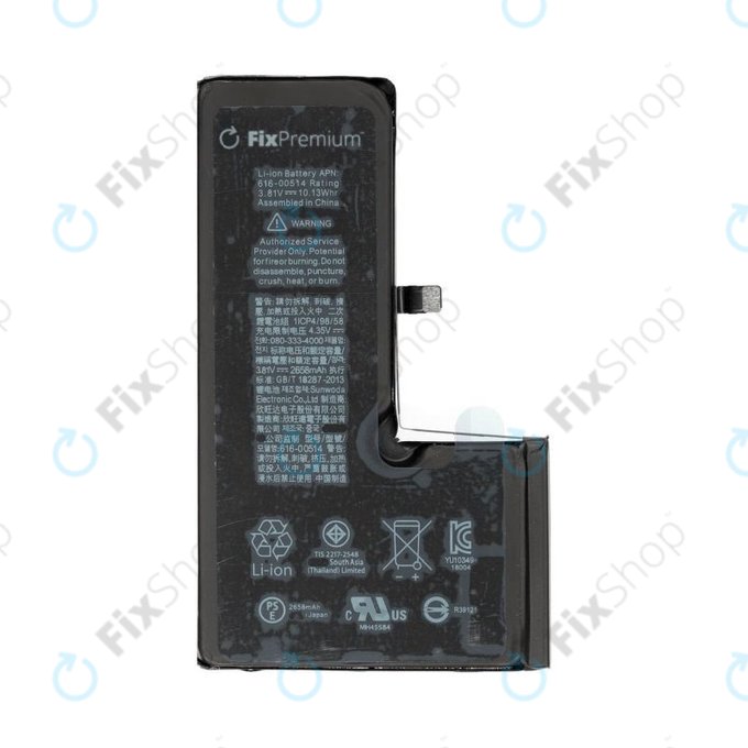 Baterie pro iPhone XS, 2658mAh, FixPremium