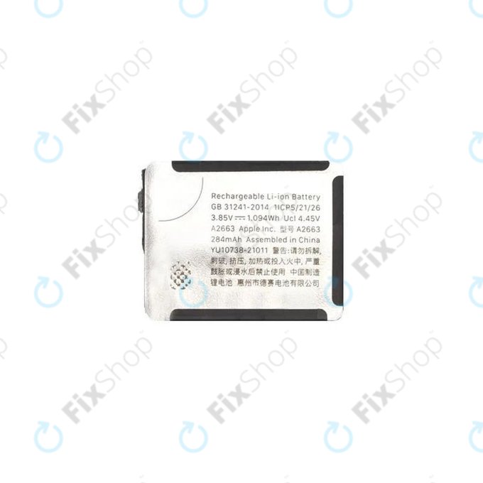 Baterie pro Apple Watch 7 41mm, 284mAh, A2663, Refurbished