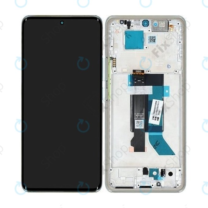 Xiaomi Redmi Note 14 Pro 5G 24090RA29G - LCD Displej + Dotykové Sklo + Rám (Coral Green) - 56002500O1600 Genuine Service Pack