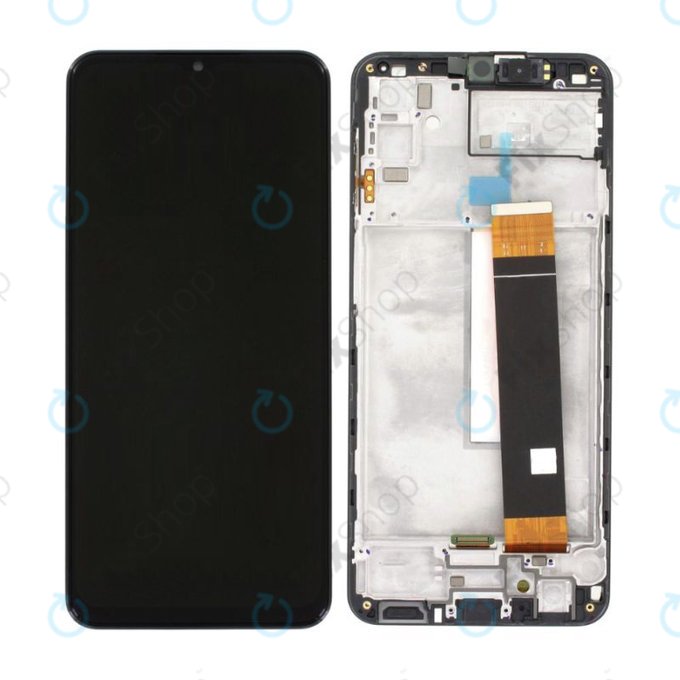 Samsung Galaxy M23 5G M236B - LCD Displej + Dotykové Sklo + Rám (Black) TFT