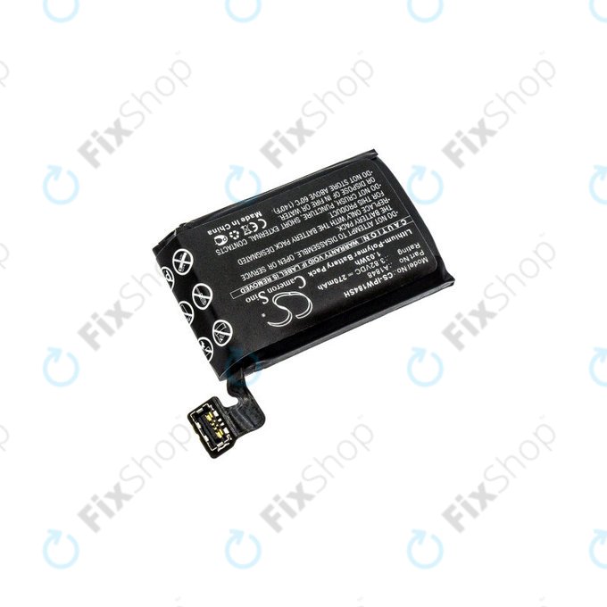 Baterie pro Apple Watch 3 38 mm, 270mAh, GPS + Cellular Version, Li-Pol, 3.82 V, A1848, HQ