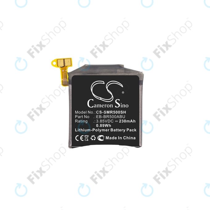 Baterie pro Samsung Galaxy Watch Active R500, 230mAh, Li-Pol, 3.85 V, EB-BR500ABU, HQ