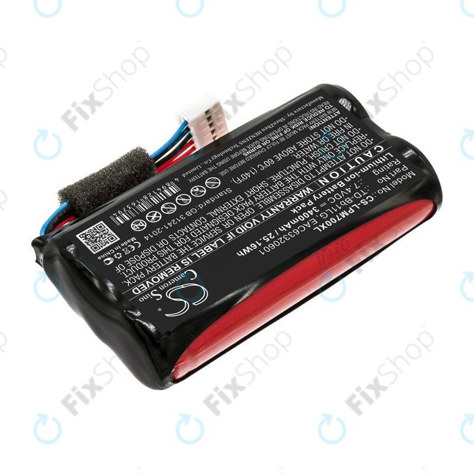 Baterie pro LG Music Flow P7, Xboom Go PK7, 3400mAh, Li-Ion, 7.4V, TD-Bb11LG, HQ