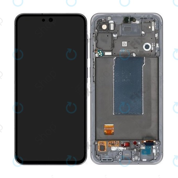 Samsung Galaxy A56 A566E - LCD Displej + Dotykové Sklo + Rám (Awesome Graphite) OLED