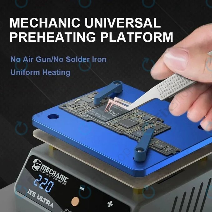 Mechanic IX5 Ultra - Mini ohřívač plošných spojů pro demontáž komponentů