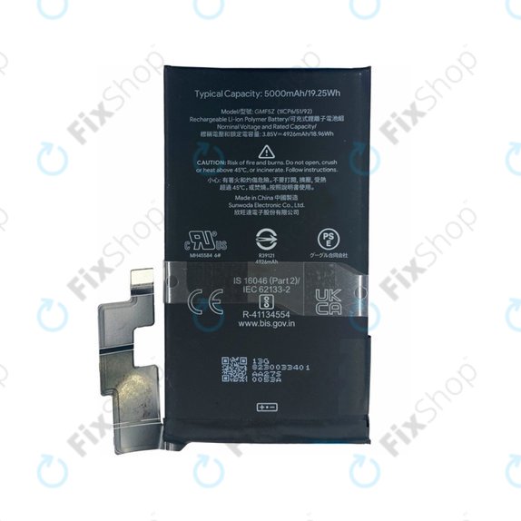 Google Pixel 7 Pro - Baterie GMF5Z 5000mAh