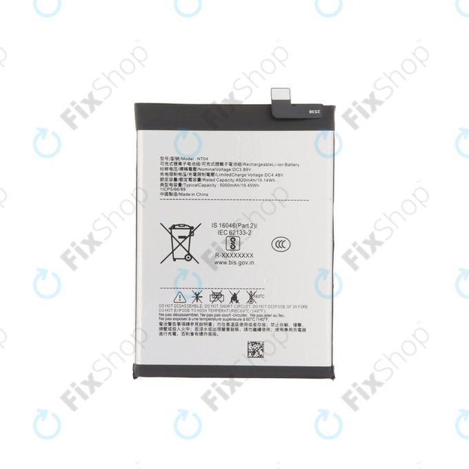 Baterie pro Nothing Phone (3a), (3a) Pro, NT04, 5000mAh