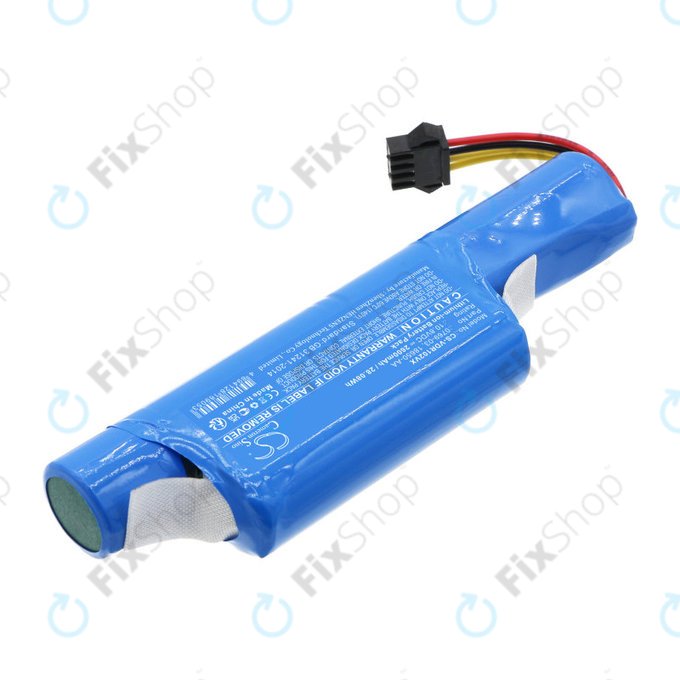 Baterie pro Vileda Vr102, 201, 303, One, 2600mAh, Li-ion, 10.8V, 0769-03, HQ