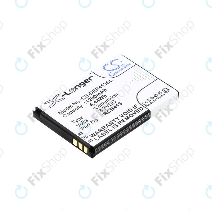 Baterie pro Doro Primo 406, 413, 414, 1200mAh, Li-Ion, 3.7 V, RCB413, HQ