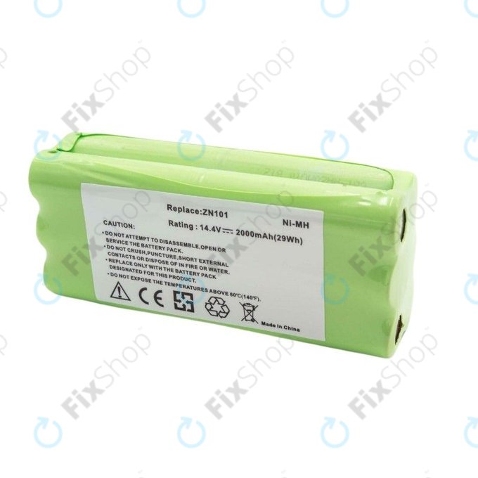 Ecovacs Dibea ZN101, K6, L6, Dirt Devil - Baterie 0606004 Ni-MH 14.4V 2000mAh