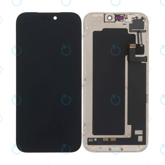 Displej pro iPhone 17 Pro Max, Dotykové sklo s rámem, Refurbished