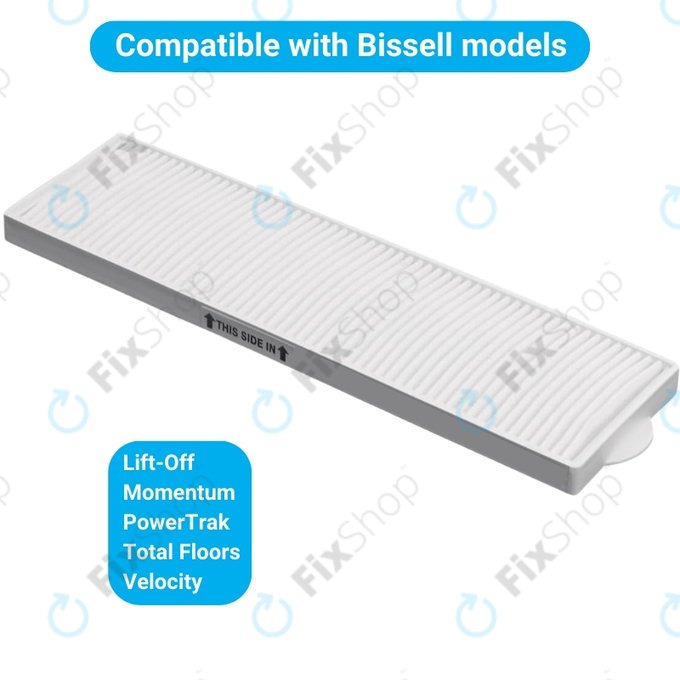 Bissell Lift-Off, Momentum, PowerTrak, Total Floors, Velocity - Filtr (Style 8, 14)