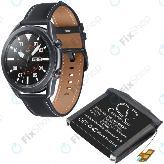 Baterie pro Samsung Galaxy Watch 3 45mm R840, R845, 330mAh, Li-Pol, 3.85 V, EB-BR840ABY, HQ
