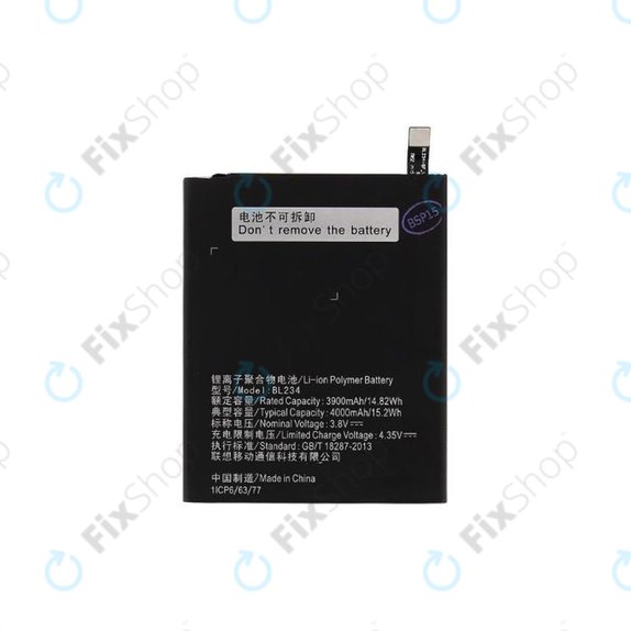 Lenovo VIBE P1ma40 mini, A5000, P70 - Baterie BL234 4000mAh