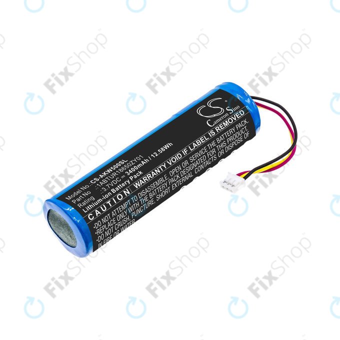 Baterie pro Akai 5000 Solo, Ewi 5000, 3400mAh, Li-Ion, 3.7V, 1ABTUR18650ZY01, HQ
