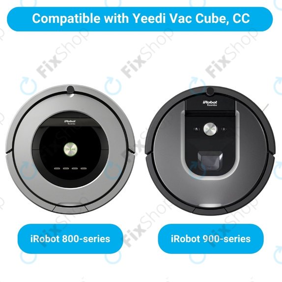 Sada náhradních dílů pro iRobot Roomba 800, 900-series (2 páry hlavních kartáčů, 4x Filtr, 4x Boční kartáč)