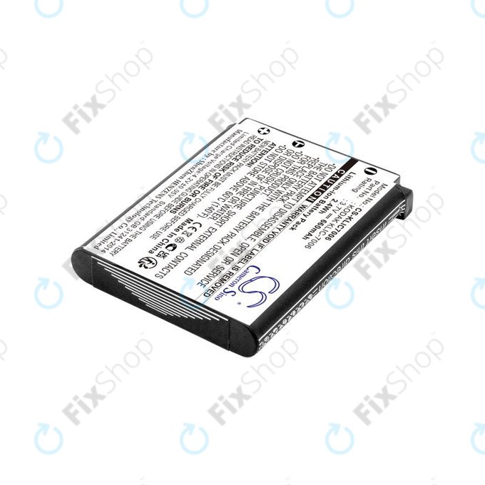 Baterie pro Kodak EasyShare, 660mAh, Li-Ion, 3.7V, LB-012, KLIC-7006, HQ