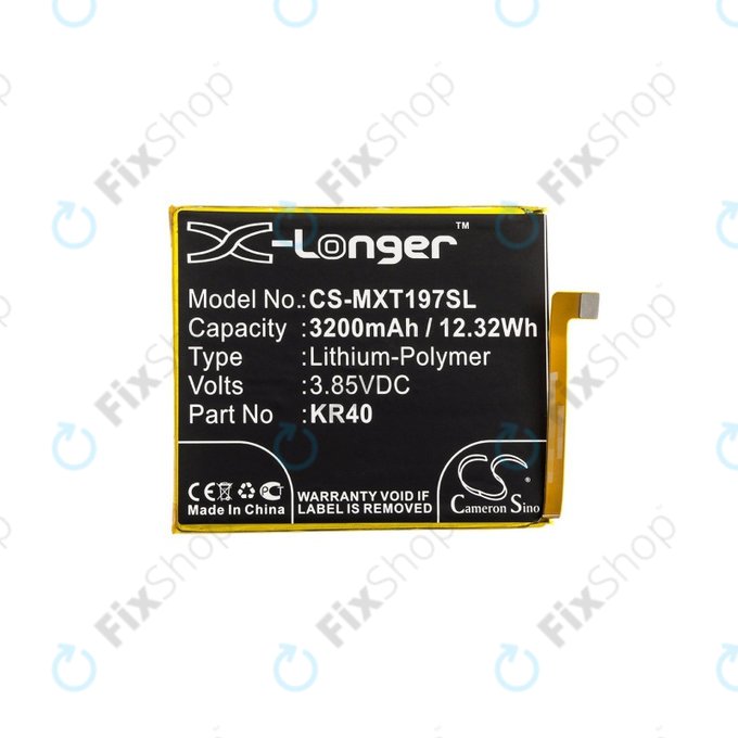 Baterie pro Motorola One Vision, 3200mAh, Li-Pol, 3.85 V, SB18C43602, HQ