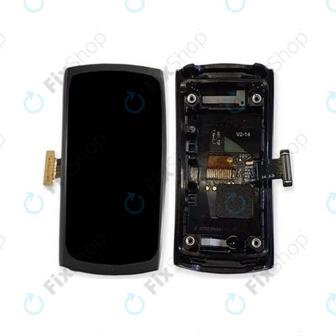 Samsung Gear Fit 2 SM-R360 - LCD Displej + Dotykové Sklo + Rám (Gray) - GH97-19001A, GH97-19201A Genuine Service Pack
