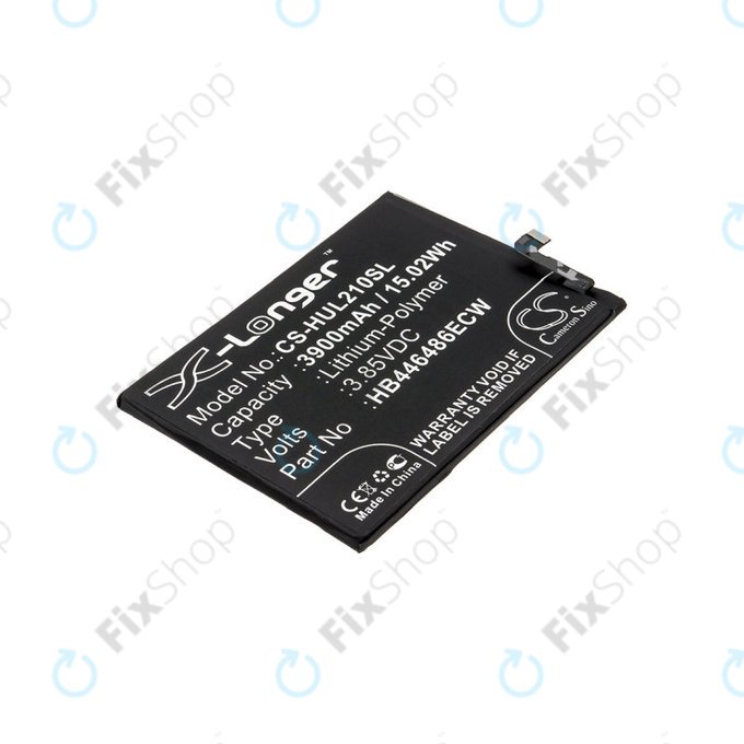 Baterie pro Huawei P Smart Pro 2019, 3900mAh, Li-Pol, 3.85V, HB446486ECW, HQ