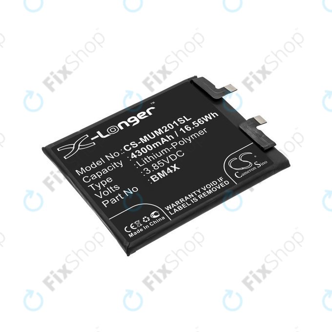 Baterie pro Xiaomi Mi 11, 4300mAh, Li-Pol, 3.85 V, BM4X, HQ