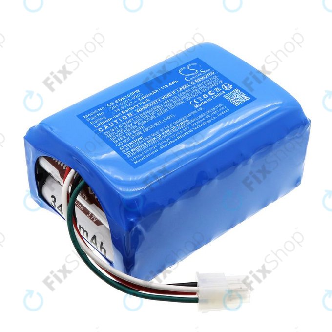 Baterie pro Ecovacs BAIZE, G1-800, GX-600, GOAT G1, 6400mAh, Li-Ion, 18.5V, 201-2201-0903, HQ