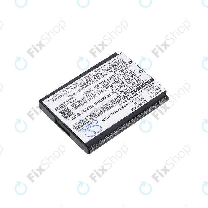 Baterie pro Sony Ericsson, 650mAh, Li-Ion, 3.7V, BST-37, HQ
