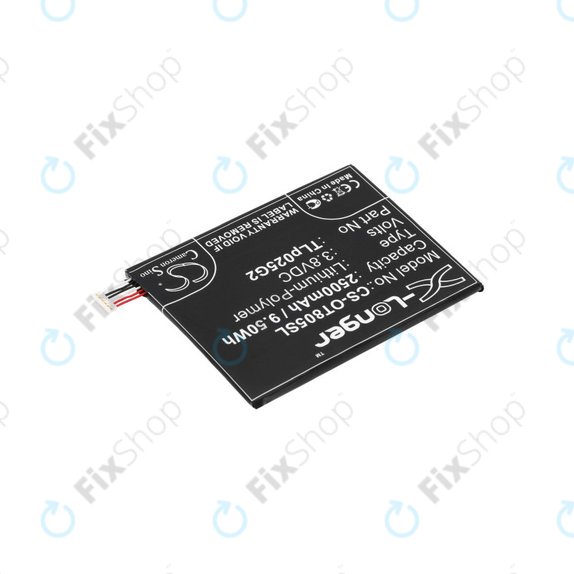Baterie pro Alcatel One Touch Pixi 8", 2500mAh, Li-Pol, 3.8V, TLp025G2, HQ