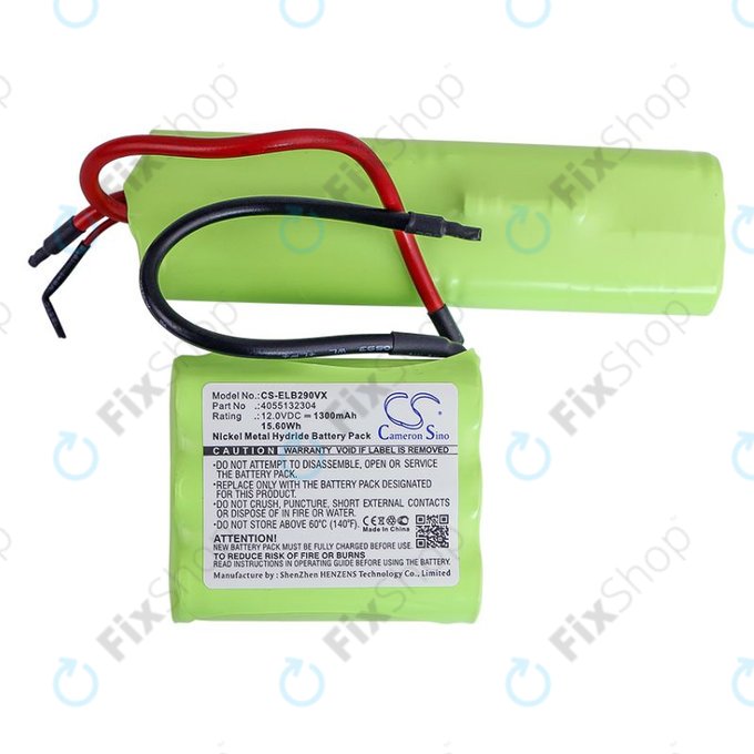Baterie pro AEG, Electrolux, 1300mAh, Ni-MH, 12V, 4055132304, HQ