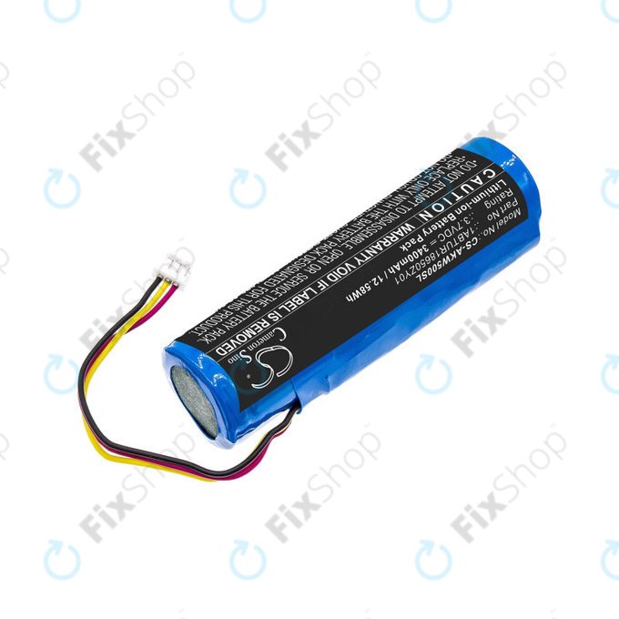 Baterie pro Akai 5000 Solo, Ewi 5000, 3400mAh, Li-Ion, 3.7V, 1ABTUR18650ZY01, HQ