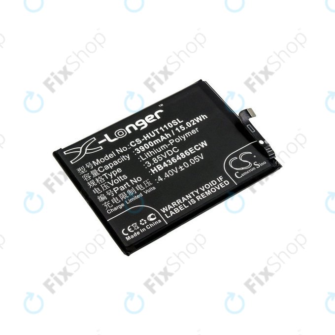 Baterie pro Huawei Mate 10 Lite, Honor View 20, 3900mAh, Li-Pol, 3.85 V, HB436486ECW, HQ