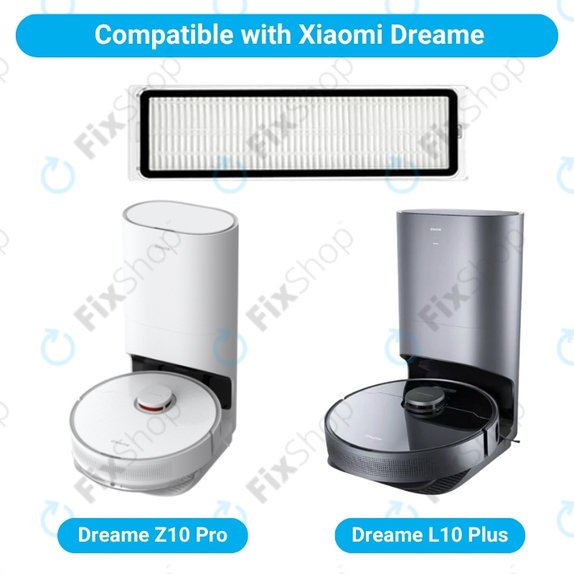 Xiaomi Dreame Z10 Pro, L10 Plus, W10, D20 Pro, Xiaomi Robot Vacuum X10+, X20+, S10+, S20+ - HEPA filtr