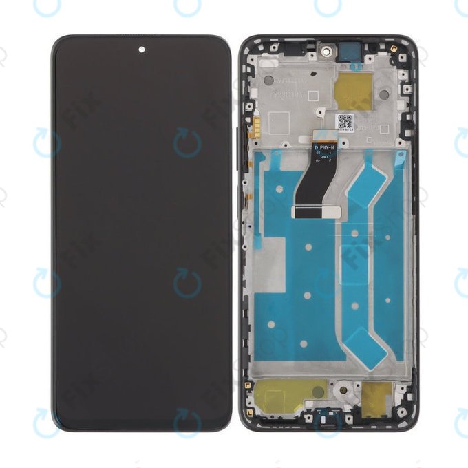 Huawei Nova 12i - LCD Displej + Dotykové Sklo + Rám (Midnight Black) TFT