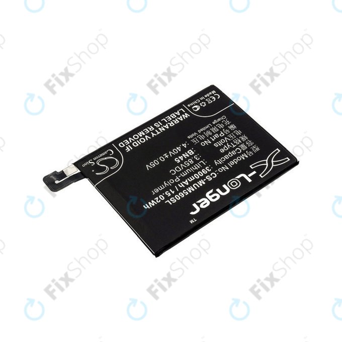 Baterie pro Xiaomi Redmi Note 5, Redmi Note 5 Pro, 3900mAh, Li-Pol, 3.85 V, BN45, HQ