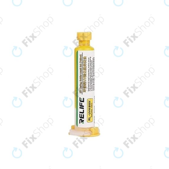 Relife RL-UVH900Y - UV Vytvrditelná Pájecí Maska - 10ml (Žlutá)