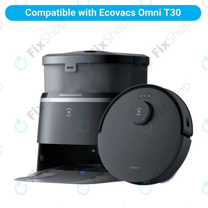 Sada náhradních dílů pro Ecovacs Omni T30 (2x Hlavní kartáč, 4x Filtr, 4x Boční kartáč, 8x Mopovací útěrka, 4x Sáček na prach)