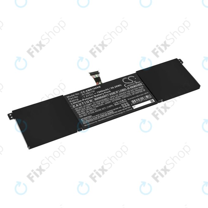Baterie pro Xiaomi Mi Pro 15.6 i3, i5, i6, 7800mAh, Li-Pol, 7.6V, R15B01W, HQ