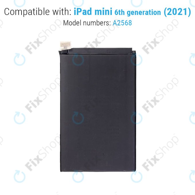 Baterie pro iPad Mini 6, Mini (2024), 5124mAh, A2522