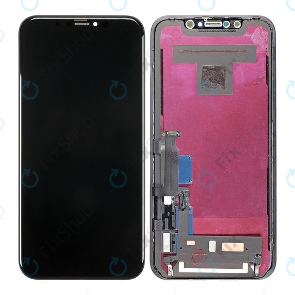 Displej pro iPhone XR, Dotykové sklo s rámem
