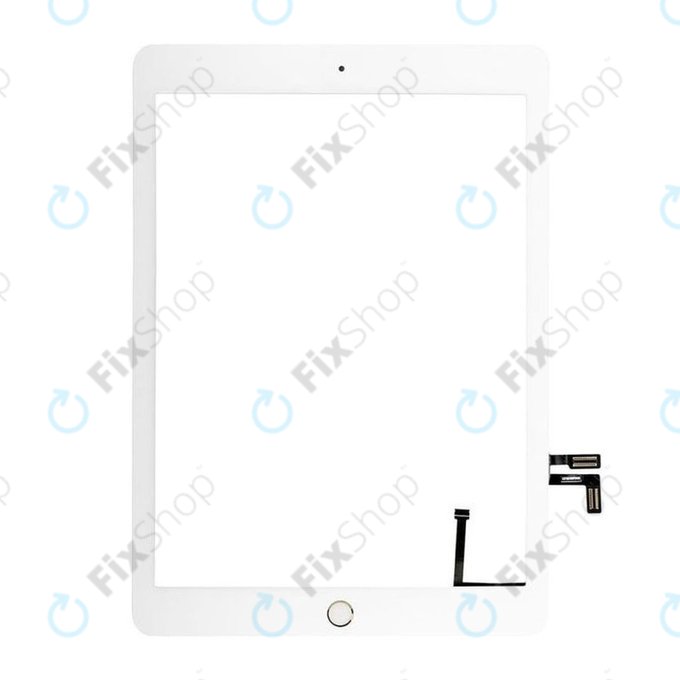 Dotykové sklo s tlačítkem domů pro iPad (5th Gen 2017), Gold