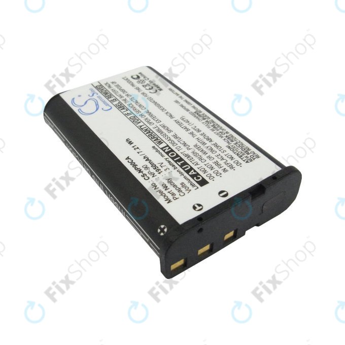 Baterie pro Casio Exilim EX-H10, EX-FH100, EX-H15, EX-Z2000, EX-H20G, 1950mAh, Li-Ion, 3.7V, NP-90, HQ