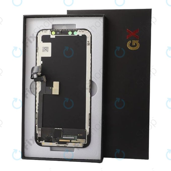 Displej Hard OLED pro iPhone 13, Dotykové sklo s rámem, FixPremium