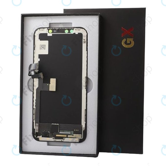 Displej Hard OLED pro iPhone 12 Pro Max, Dotykové sklo s rámem, FixPremium